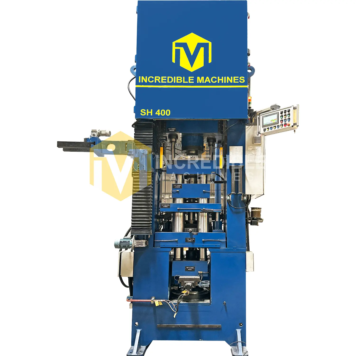 HYDRAULIC POWDER COMPACTING PRESS